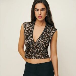 Reformation Cherry Top - Leo